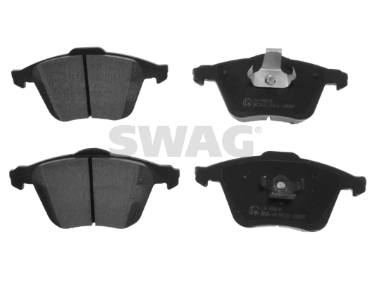 set placute frana,frana disc 55 11 6212 SWAG